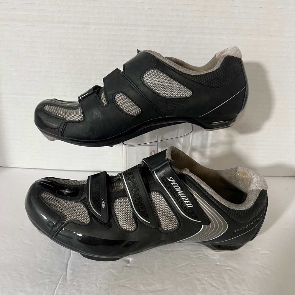 Specialized Spirita RD WMN Road Cycling Shoes Black Silver 610E Size 7.25 38